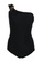 Halo black Simple Black Swimsuit 609E0US2C2FDA1GS_1