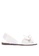 Janylin white Sling Back Flats With Big Bow Detail 106F8SH2FF76BBGS_1