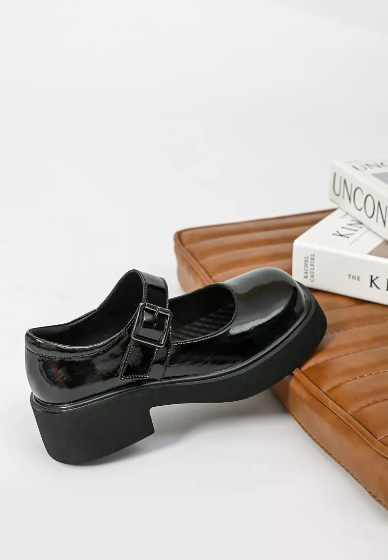 5CM Leather Mary Jane Shoes MZ0071