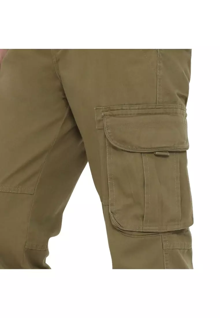 RBJ Celana Cargo Panjang Regular Fit Cotton Premium Pria