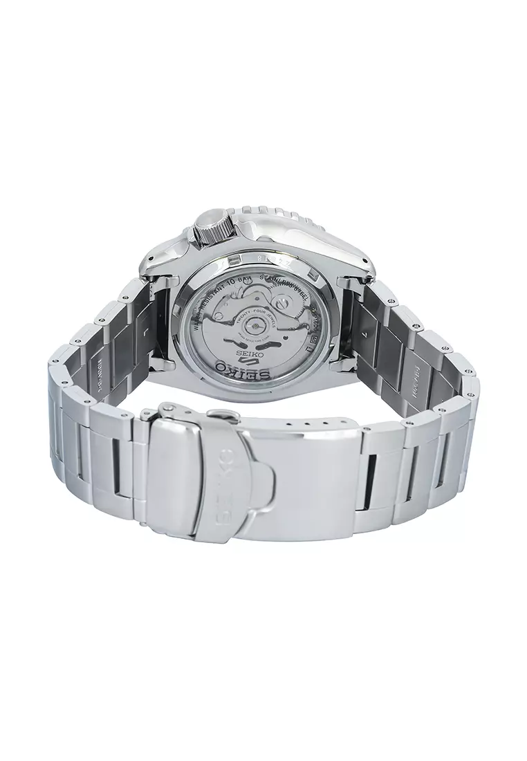 Seiko 5 Sports - Jam Tangan Automatic Pria - Blue Dial Stainless Steel Band - SRPK97K1
