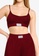 Public Desire brown Rib Crop Top and Floaty Shorts Set AAEA1AA9253D72GS_3