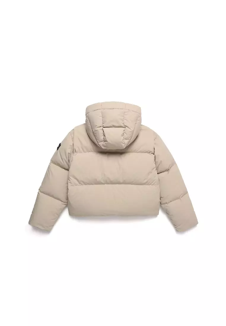Women’s CAYMAN Detachable Hood Cropped Down Jacket