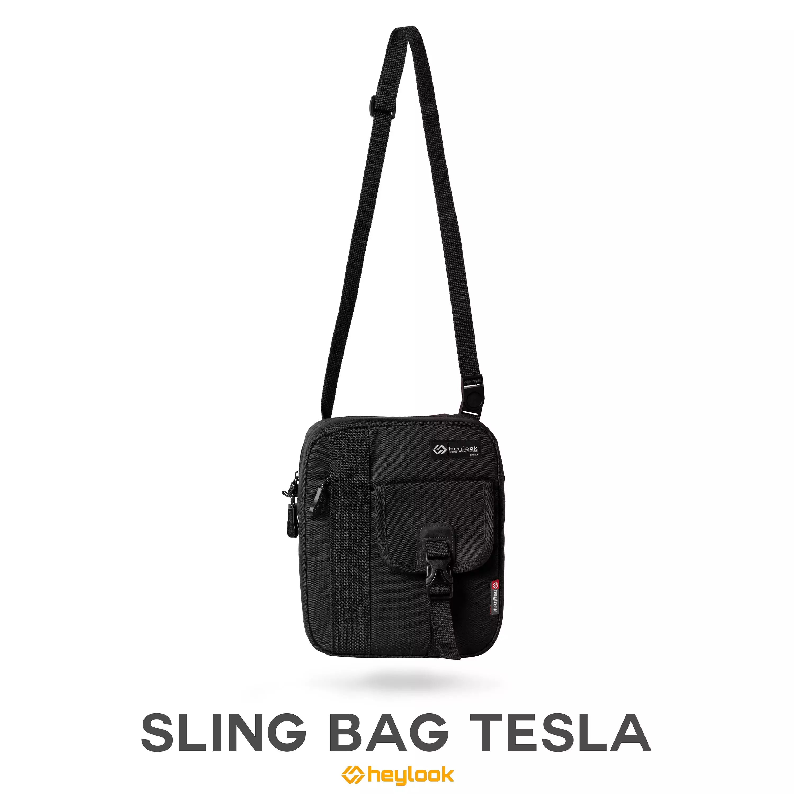 Jual Heylook HEYLOOK Official - Tas Selempang Pria Tesla Sling Bag Pria  Waist Bag Distro Heylook Original 2023
