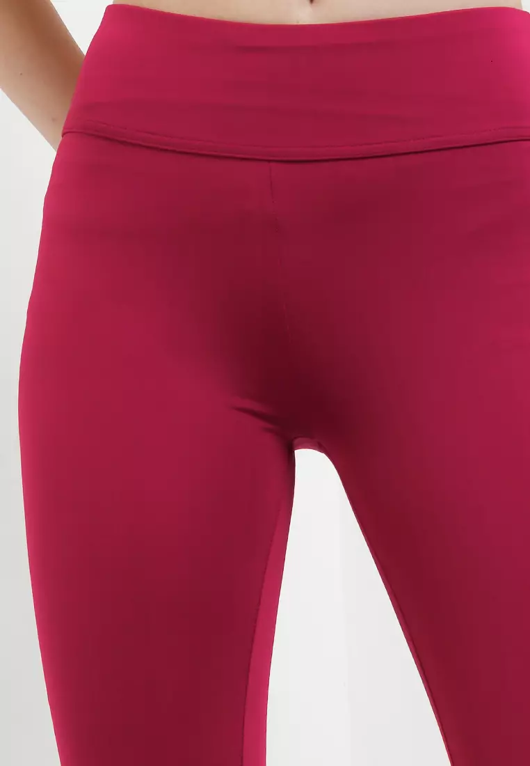 Celana Panjang Legging Olahraga Ladies Sport Long Pants Active Sport Olahraga Senam Yoga Pilates Gym Ketat Spandex