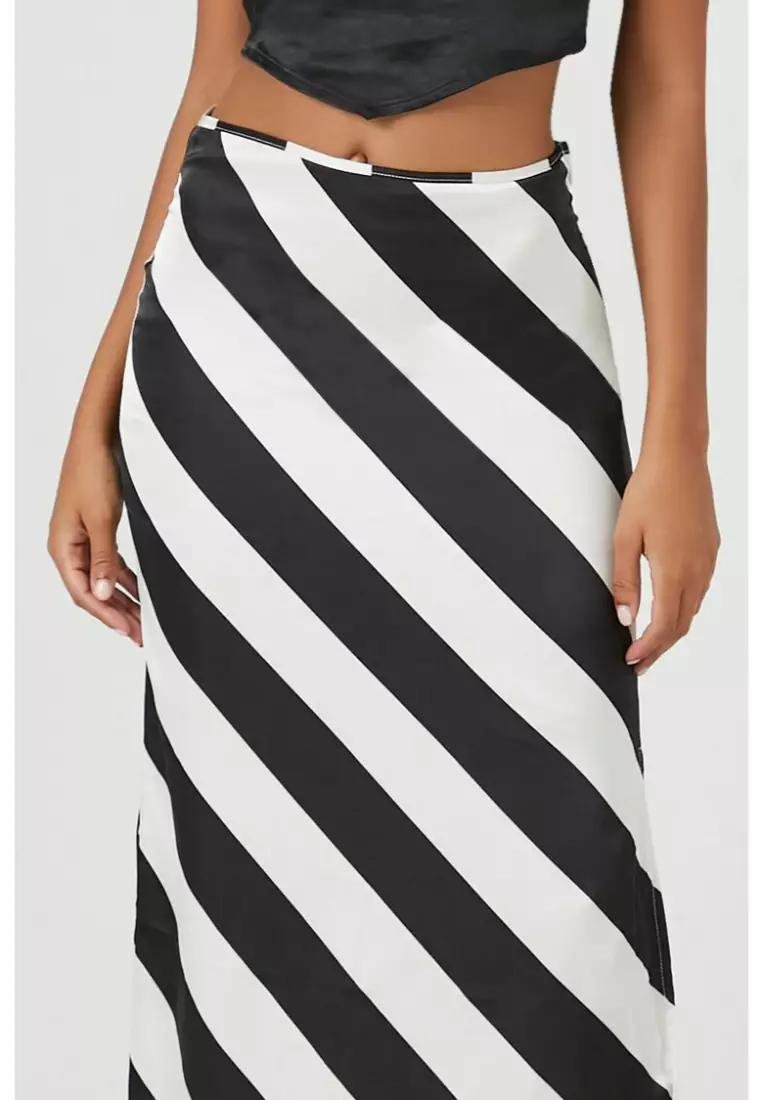 Striped pencil sale skirt forever 21