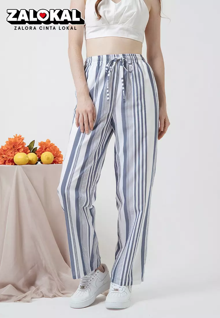 Inc best sale striped pants