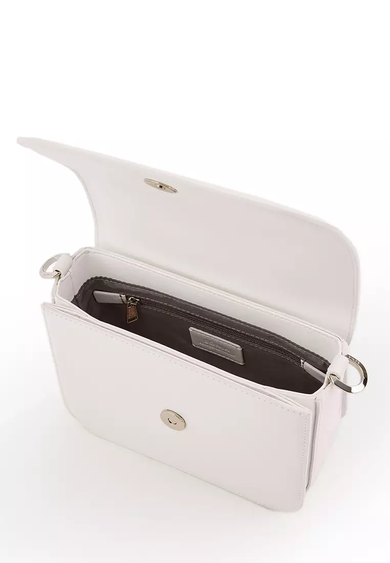 Optic White Iniga Crossbody Mini Sling Bag