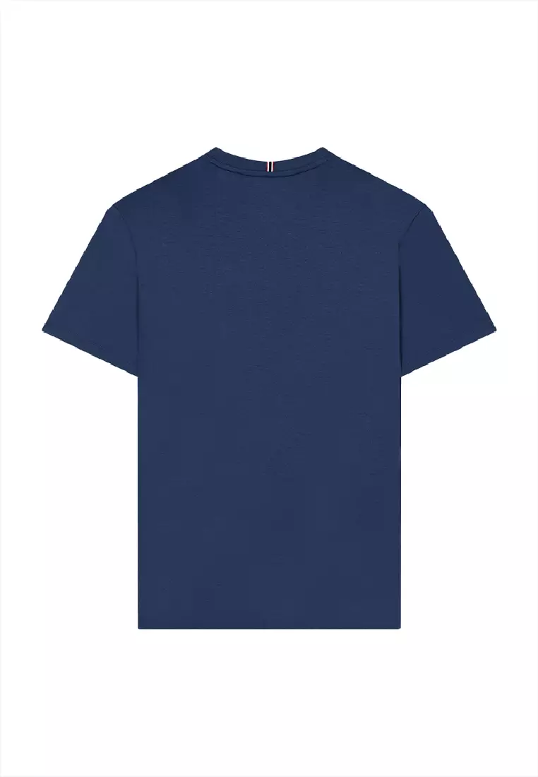 FILA CORE Men s MH2 ROYAL ELITE MODERN HERITAGE Short Sleeve T shirt in Blue