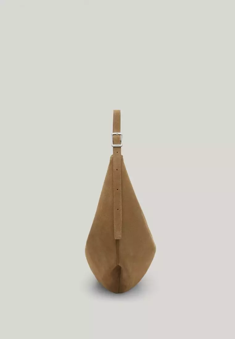 Jual Lumen MOSSY HOBO BAG suede sand Original 2026 | ZALORA 