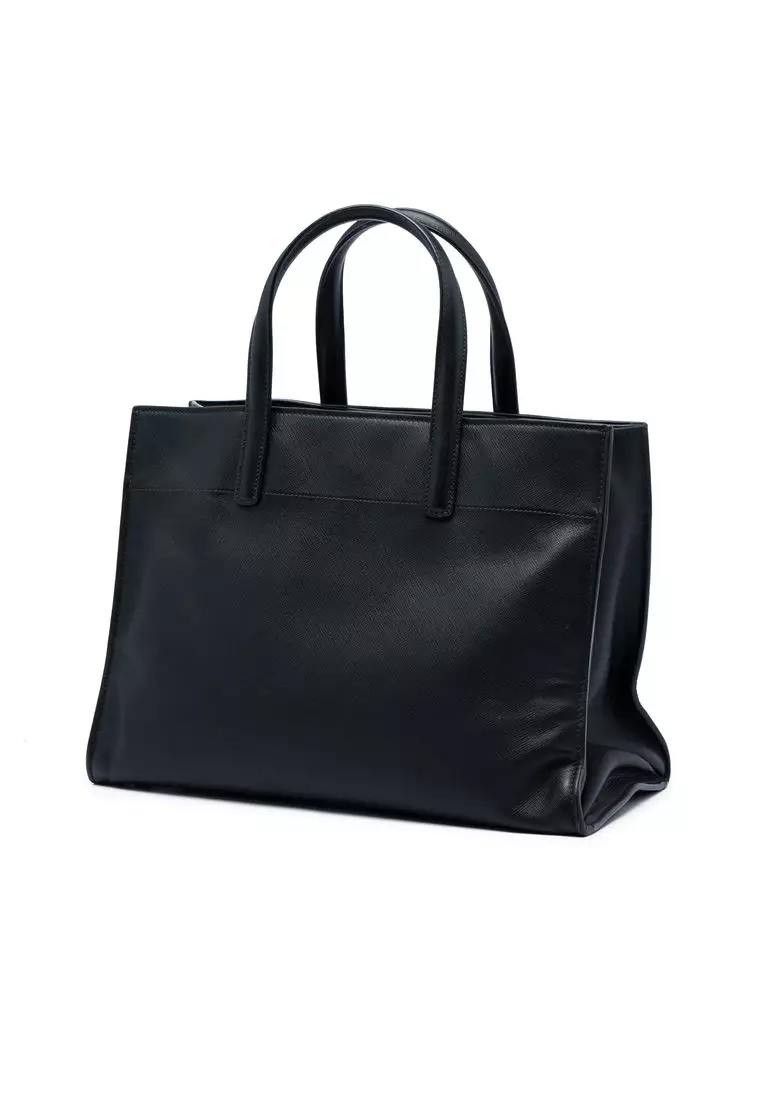Pre-Loved Prada Saffiano Soft Triple Pocket Tote