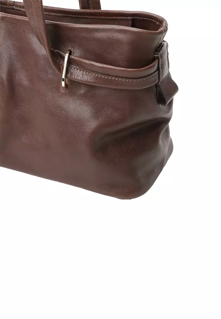 Empiricism Baguette 單肩袋 - 可可棕