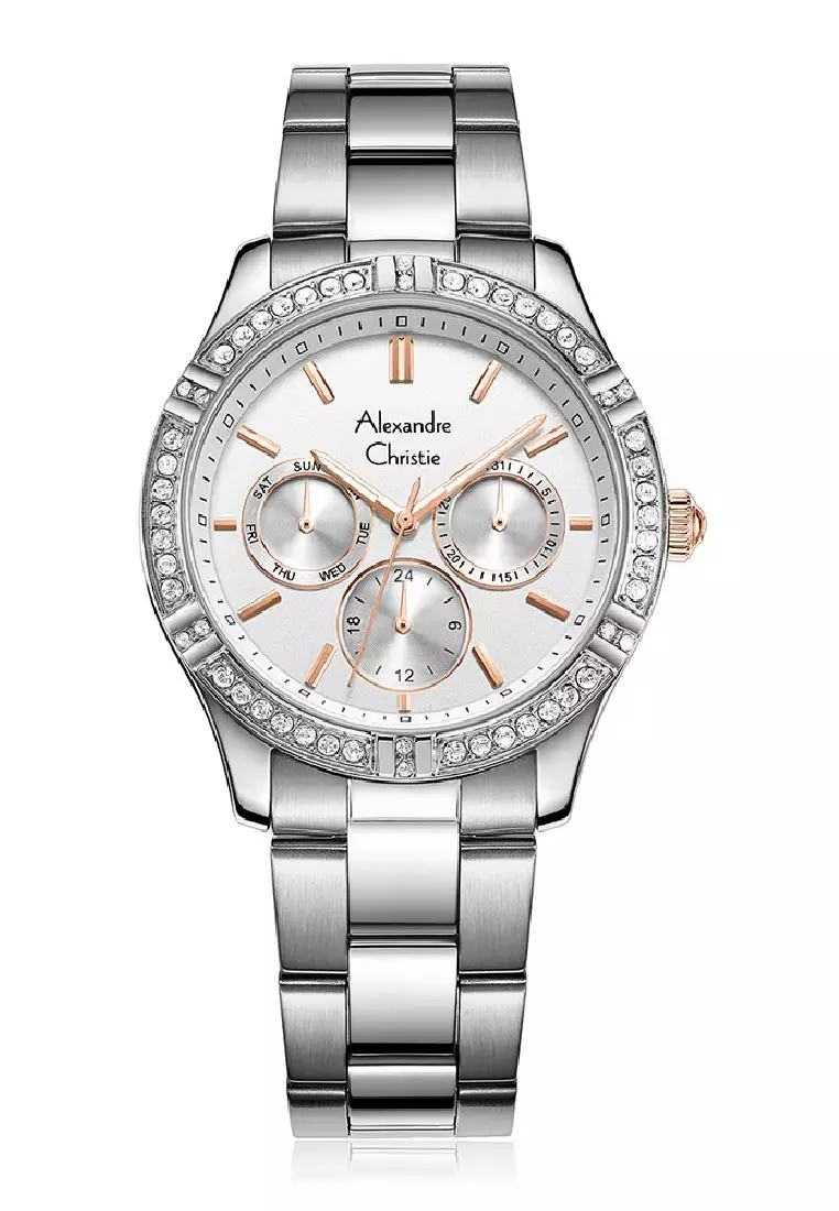 Alexandre Christie Women AC 2A51 BFBSSSLRG Stainless steel