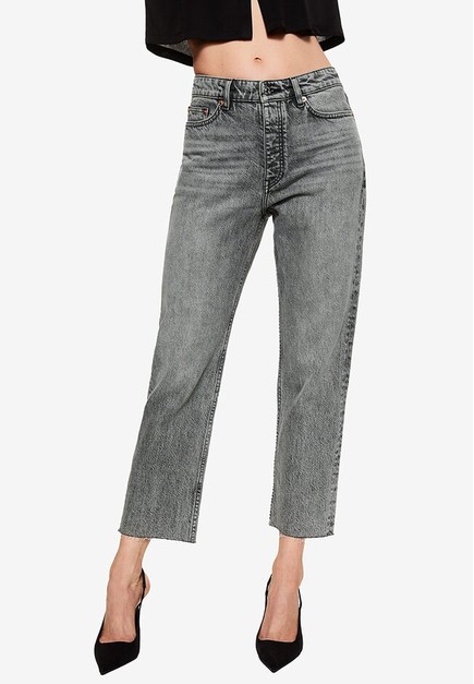 skære ned lommelygter Arrowhead Mango High-Waist Cropped Straight Jeans 2023 | Buy Mango Online | ZALORA  Hong Kong