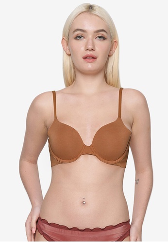Old Navy brown Supima Cotton Full Coverage Bra A540BUS5EAF094GS_1