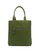 UNORTHODOX green Pebble-Grain Leather Tote Bag (Olive Green) C1CAAAC94273E2GS_3