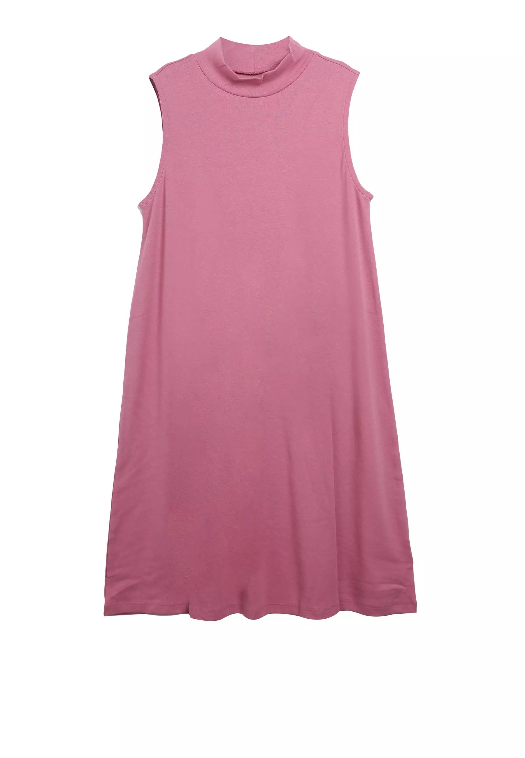 Mock neck swing outlet dress