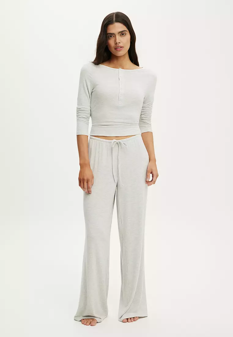 Super Soft Low Rise Wide Leg Pants
