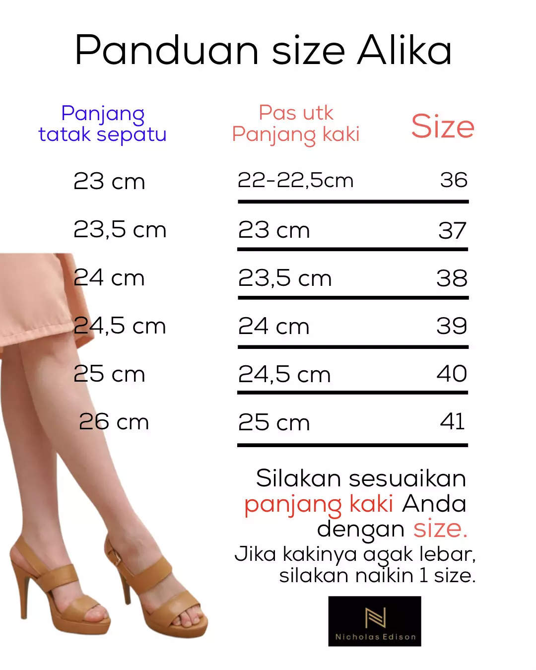 Nicholas Edison Heel Alika Black