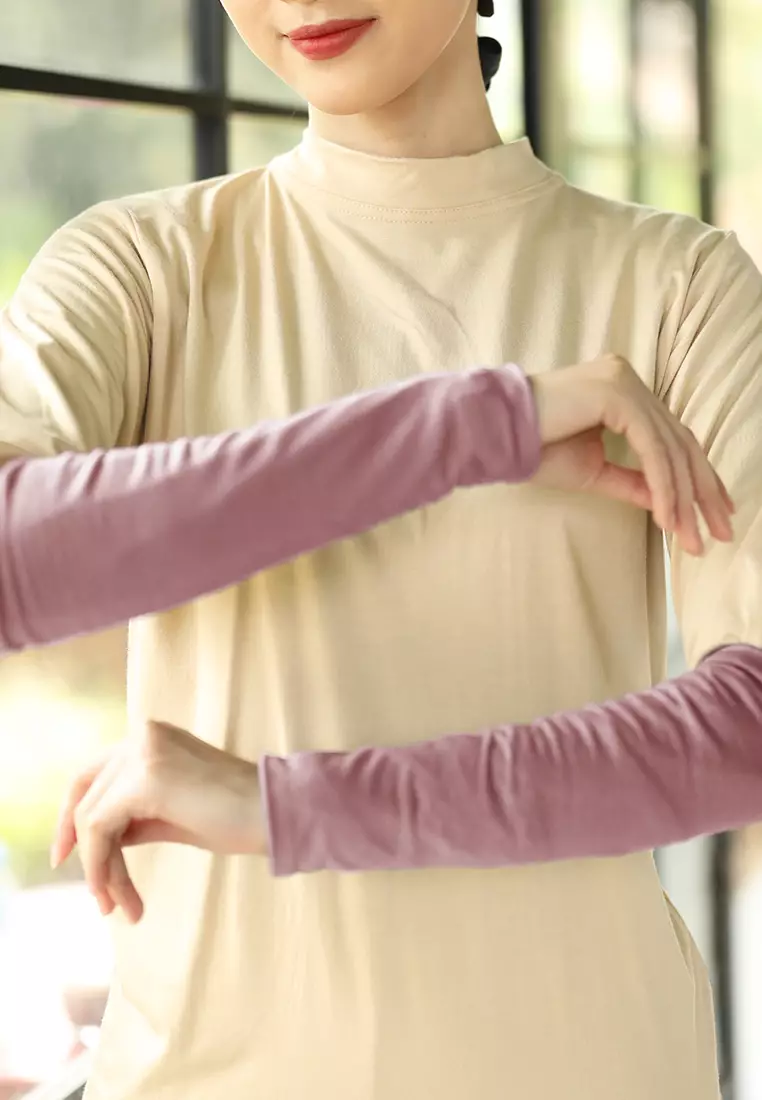 Zelena - Ashera Handsocks Seamless | Manset Tangan Wanita Inner - Mauvewood