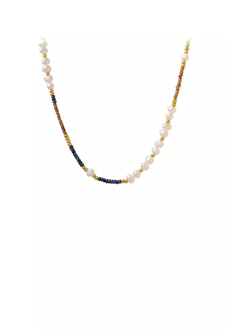 Buy Glamorousky Simple Temperament Plated Gold 316L Stainless