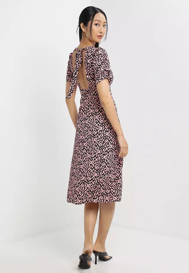 Topshop tie new arrivals dress