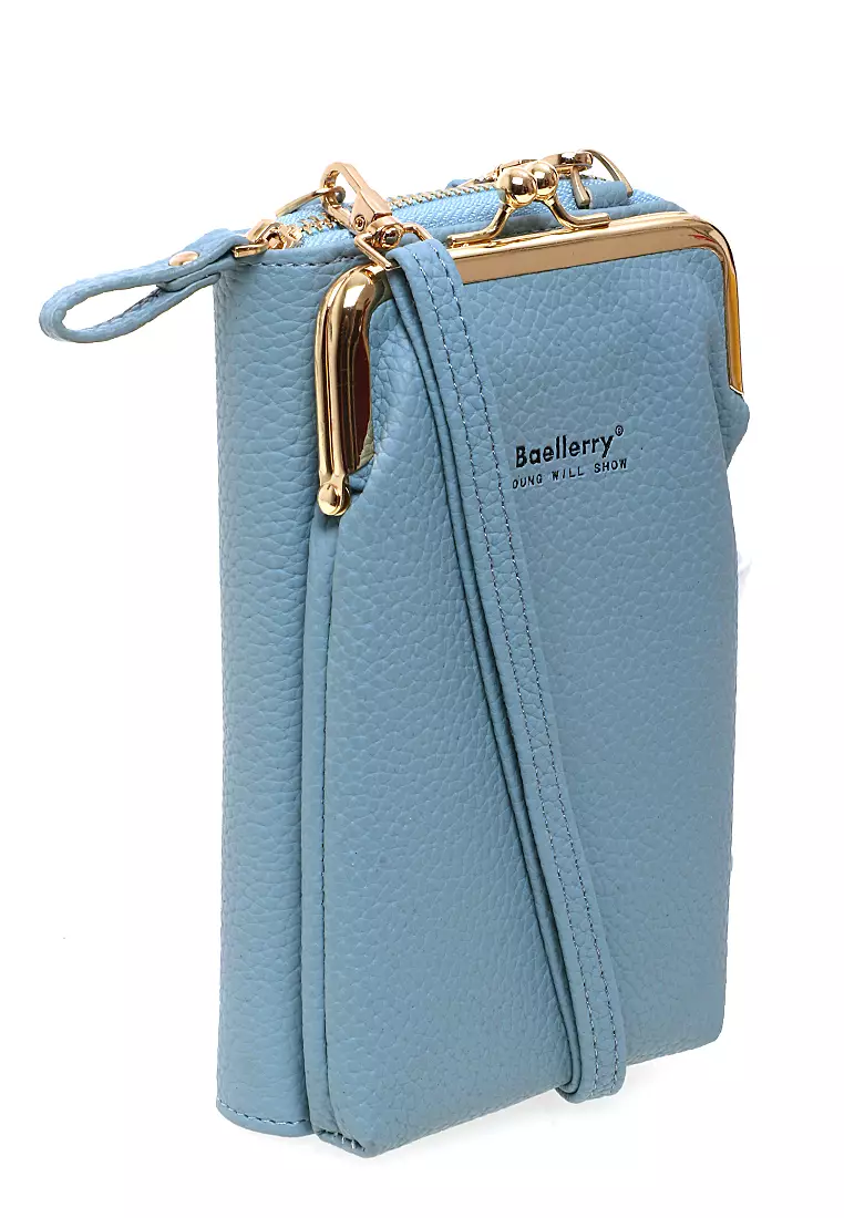 Jual Baellerry Sling Bag Tas Selempang Wanita Mini Design Many Slot  Material Leather Kulit ORIGINAL Original 2023
