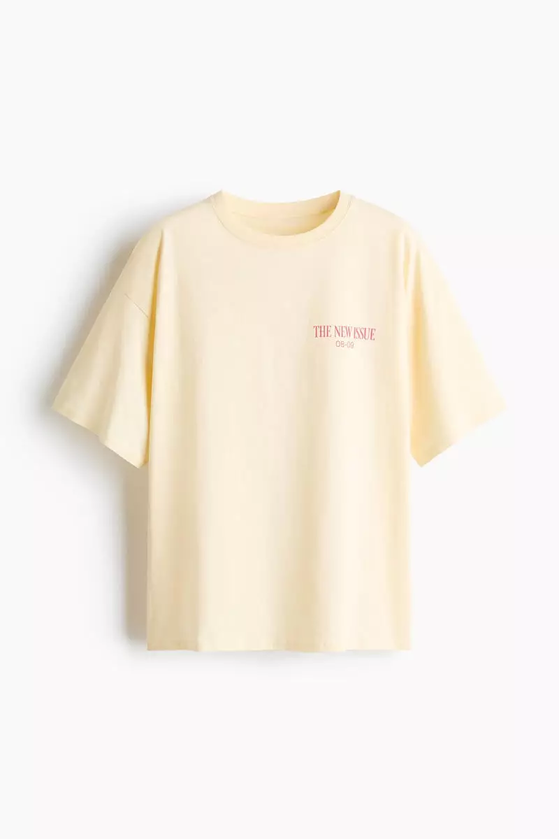 Oversized printed T-shirt