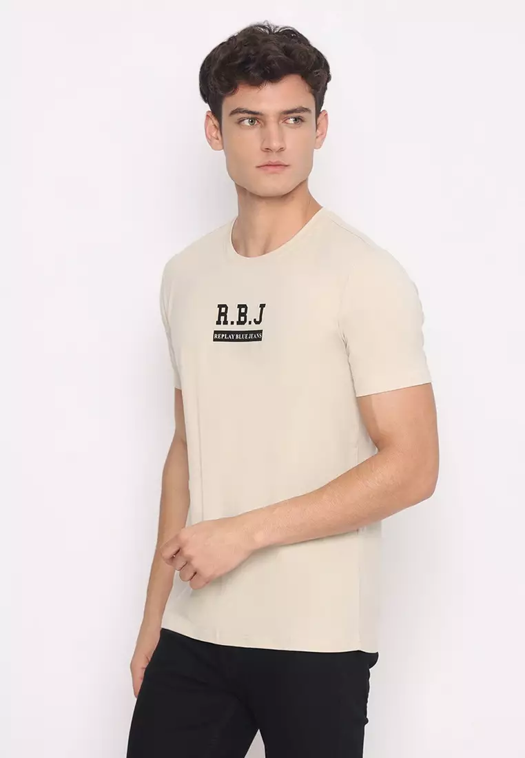RBJ T-Shirt Cotton Spandex Pria 2562370021