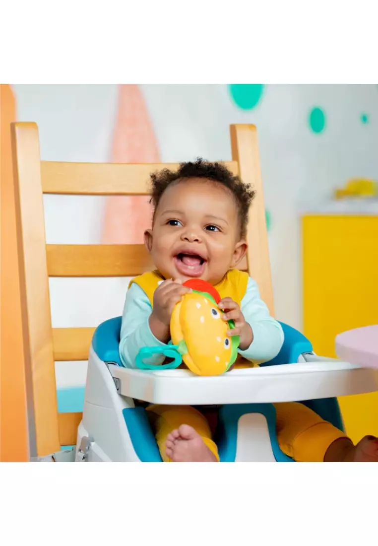 Say Cheese Burger Plush Teether