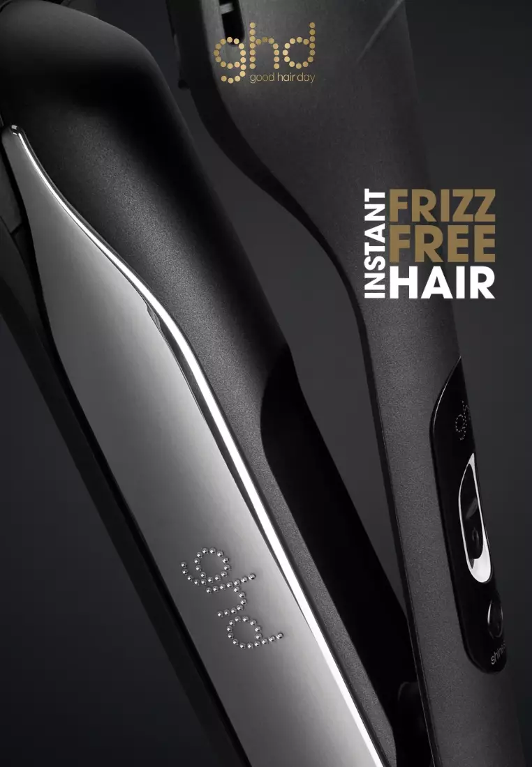 ghd Duet Style Hot Air Styler Wet to Dry Black - Catokan Pelurus Rambut