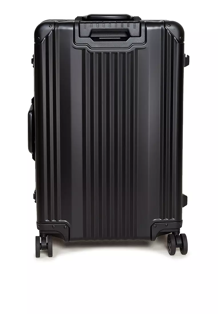 Aluminum Series 1510-63 Black (Frame Type) - Medium - TSA Luggage
