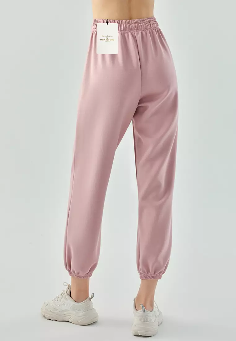 Buy HAPPY FRIDAYS Drawstring Waist Scuba Knit Sweatpants DSG