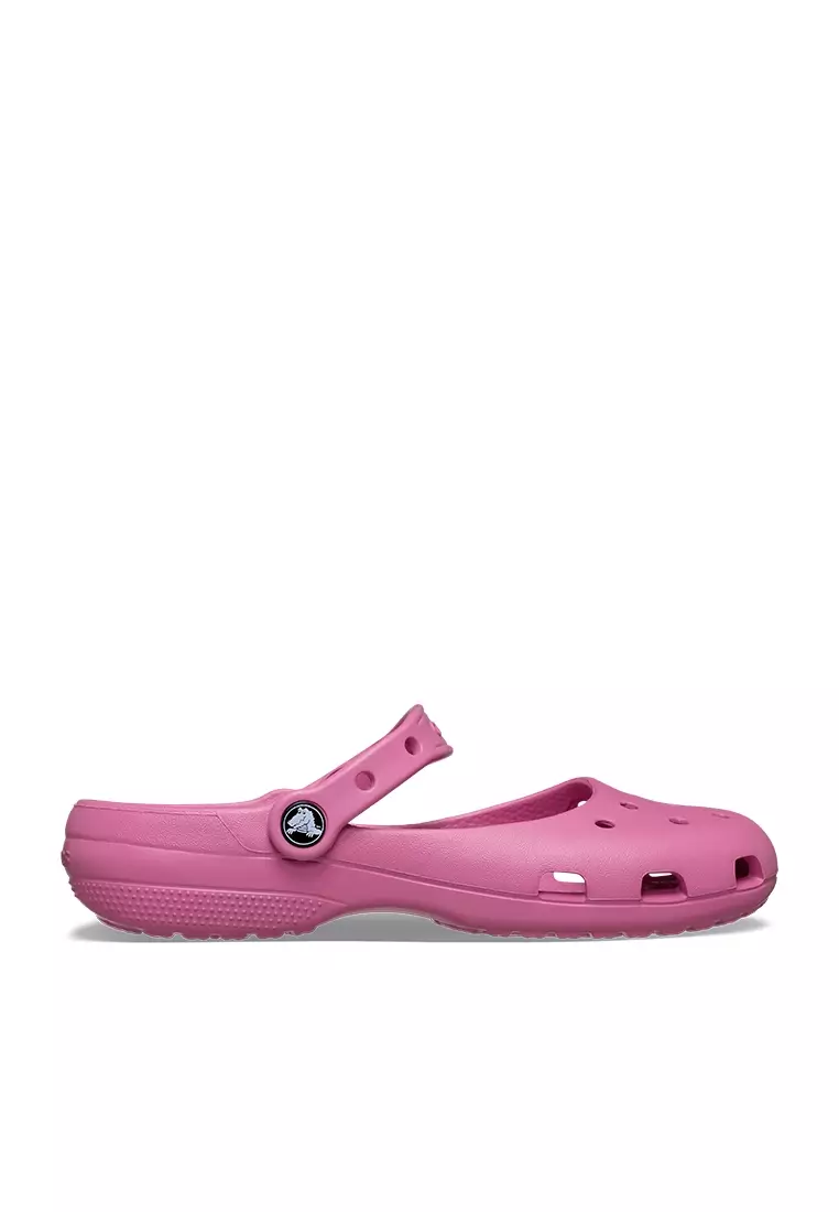[Get 1 Size Down] Crocs Women Classic Ballet - Quiet Rose