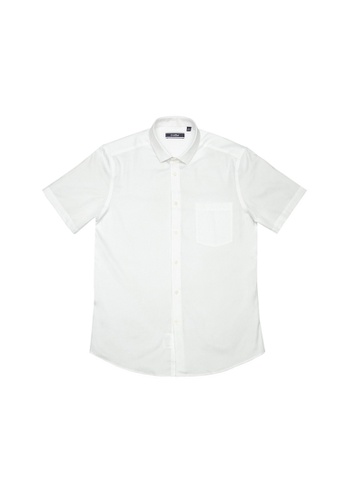 Goldlion white Goldlion Men Casual Short-Sleeved Shirt 00311AA7C147B6GS_1