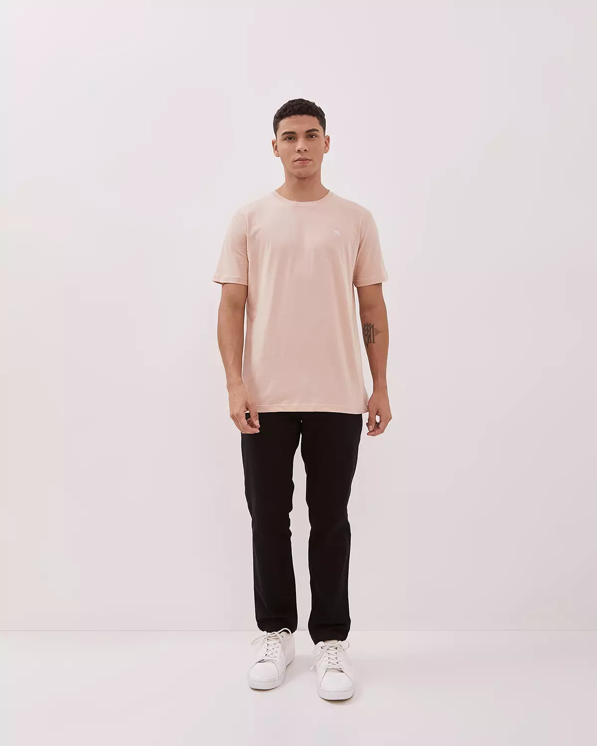 PINK MEN'S SHORT SLEEVE T-SHIRT