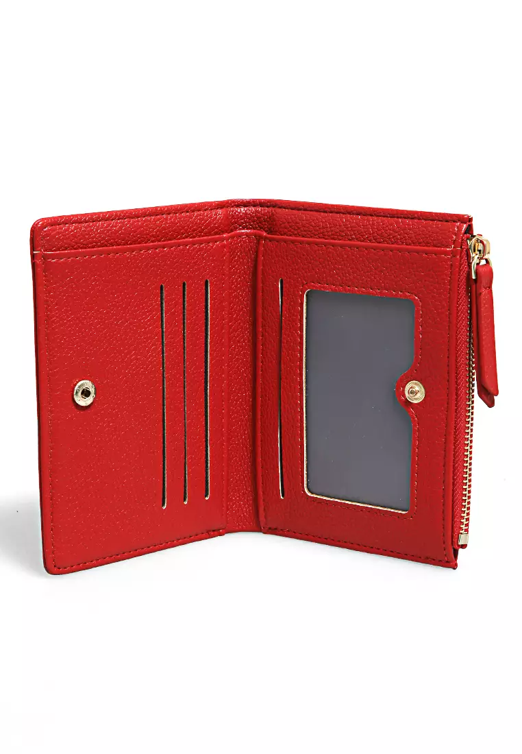 Dompet Wanita Model Pendek Women's Wallet Many Slot Material Leather ORIGINAL