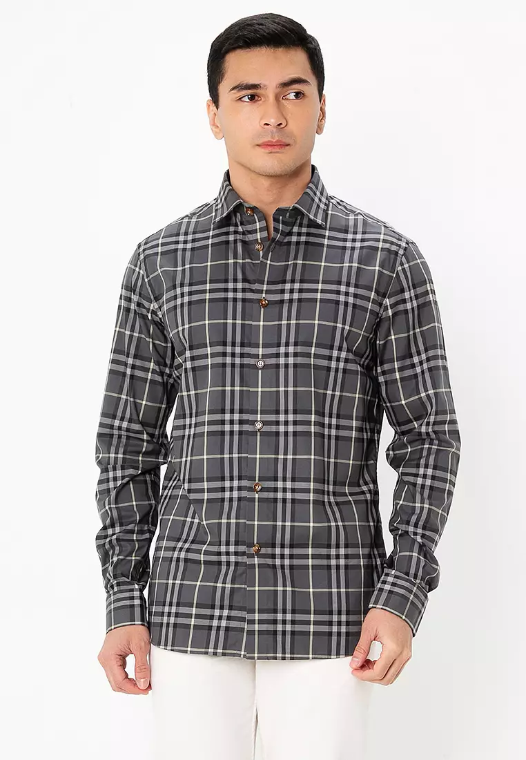 BURBERRY \" シャツSHEFFORD\" セール！ BURBERRY】SHEFFORD 半袖チェックコットンシャツ (Burberry