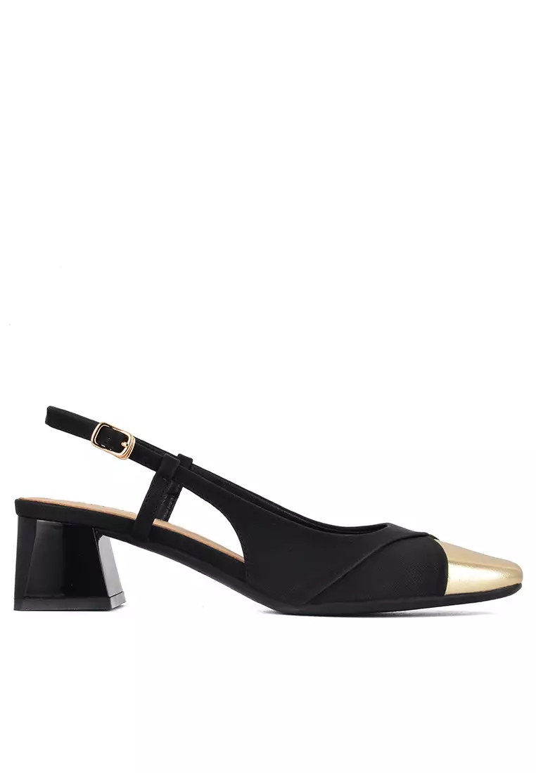 Next black slingbacks hotsell