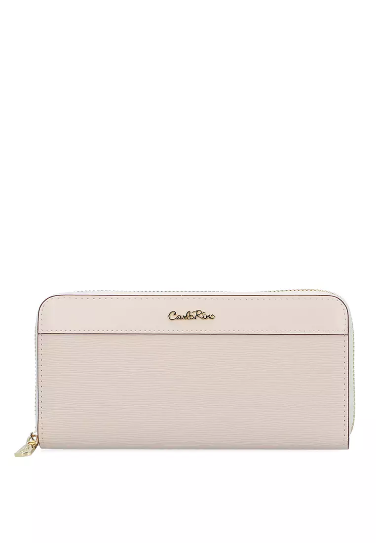 Reverie Zip Around Wallet - Beige
