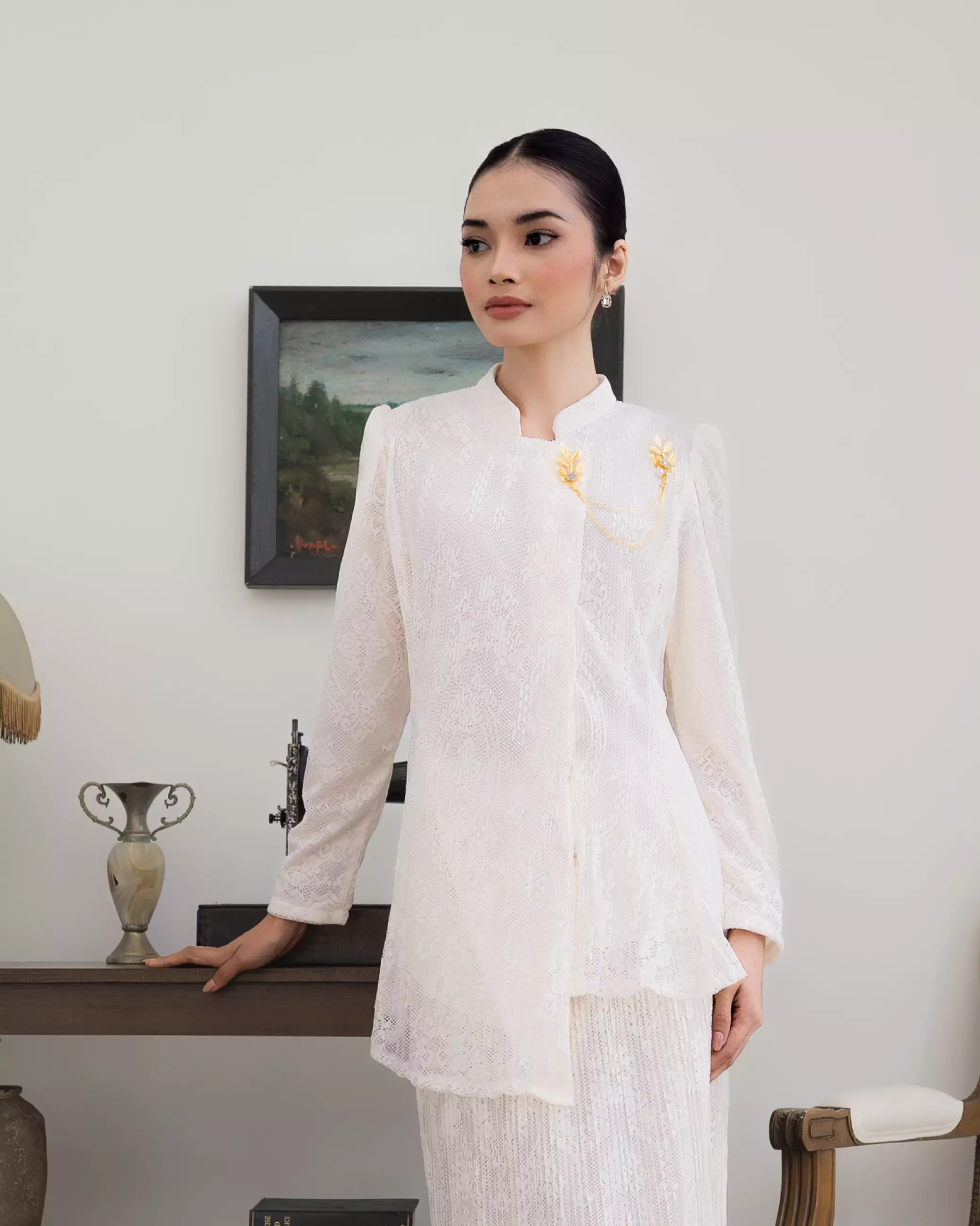 Nirmala Blouse - Ivory