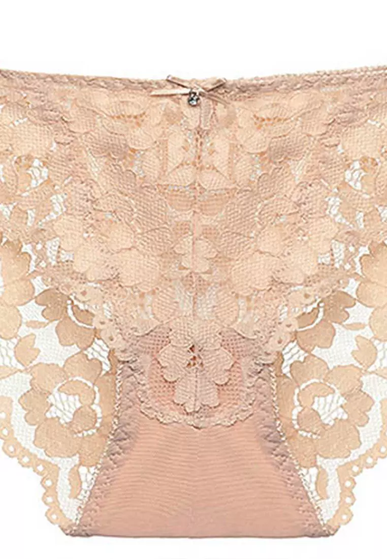 Lace Underwire Bra with Panty Set CA123114KI