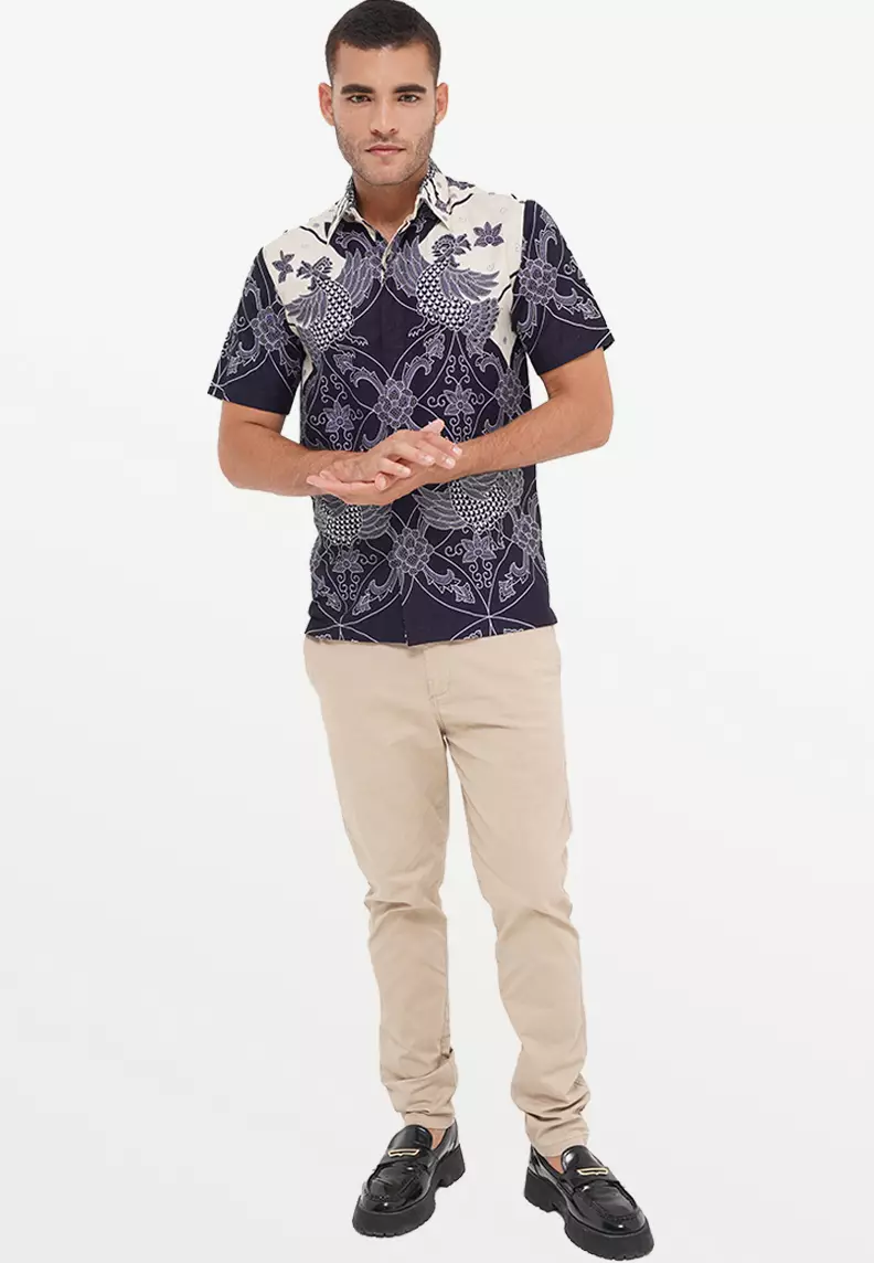 Hem Nizar Batik Pria Lengan Pendek