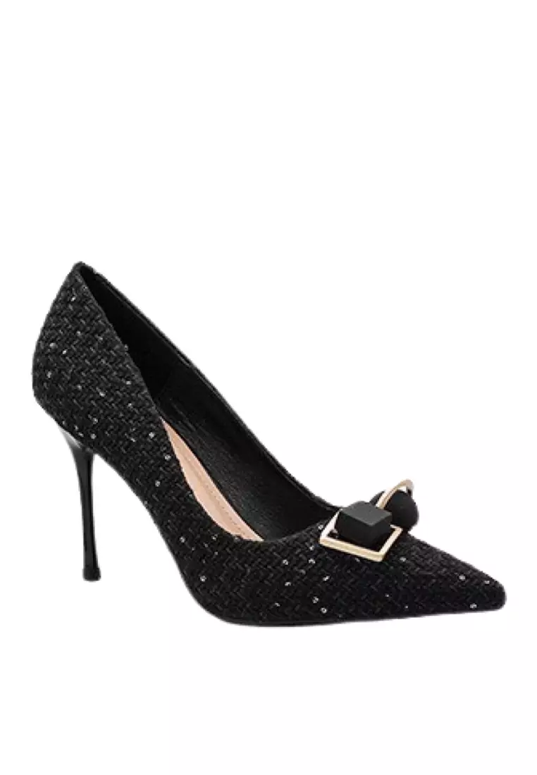 Discount on Twenty Eight Shoes  shoes - SKU: 9cm Temperament Cloth High Heels If91806