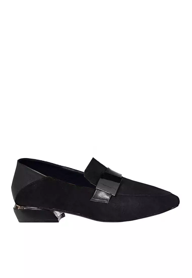 Discount on Twenty Eight Shoes  shoes - SKU: VANSA Fashionable Sheep suede Buckle Loafers VSW-F2301313.3