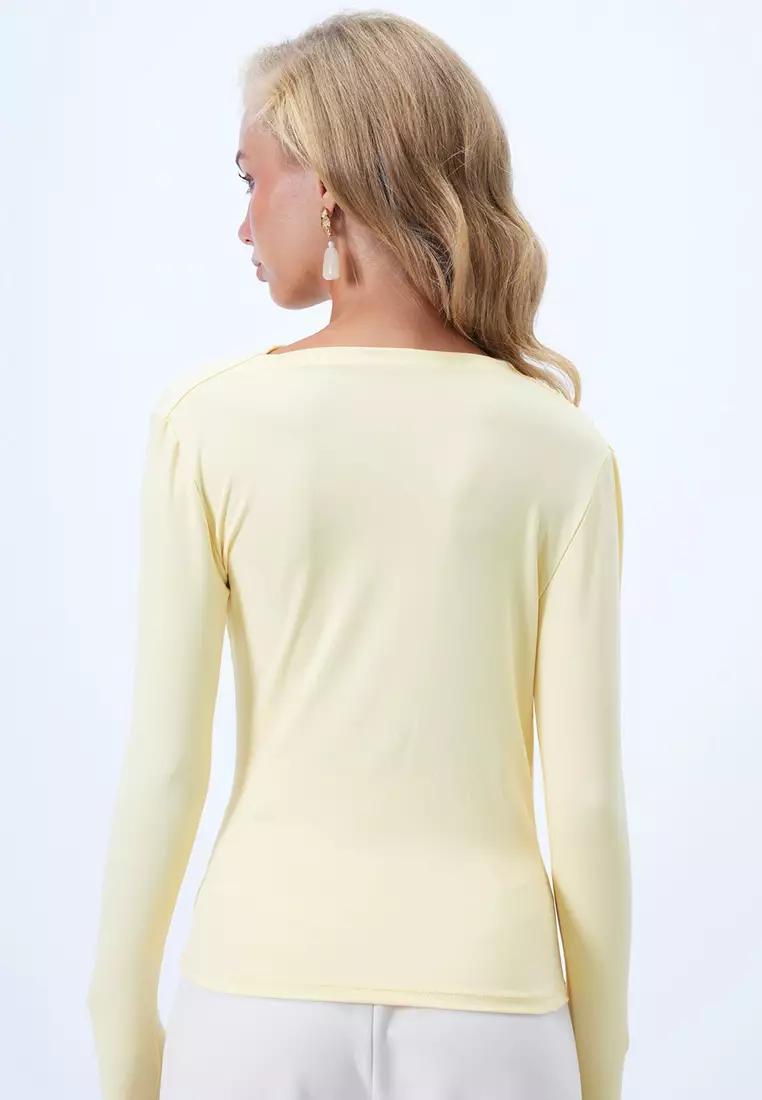 Draped Detail Blouse