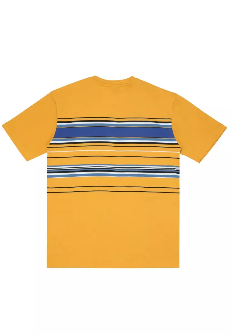 POLICE T-Shirt Salur Bordir Cotton Premium Tebal Pria 53017