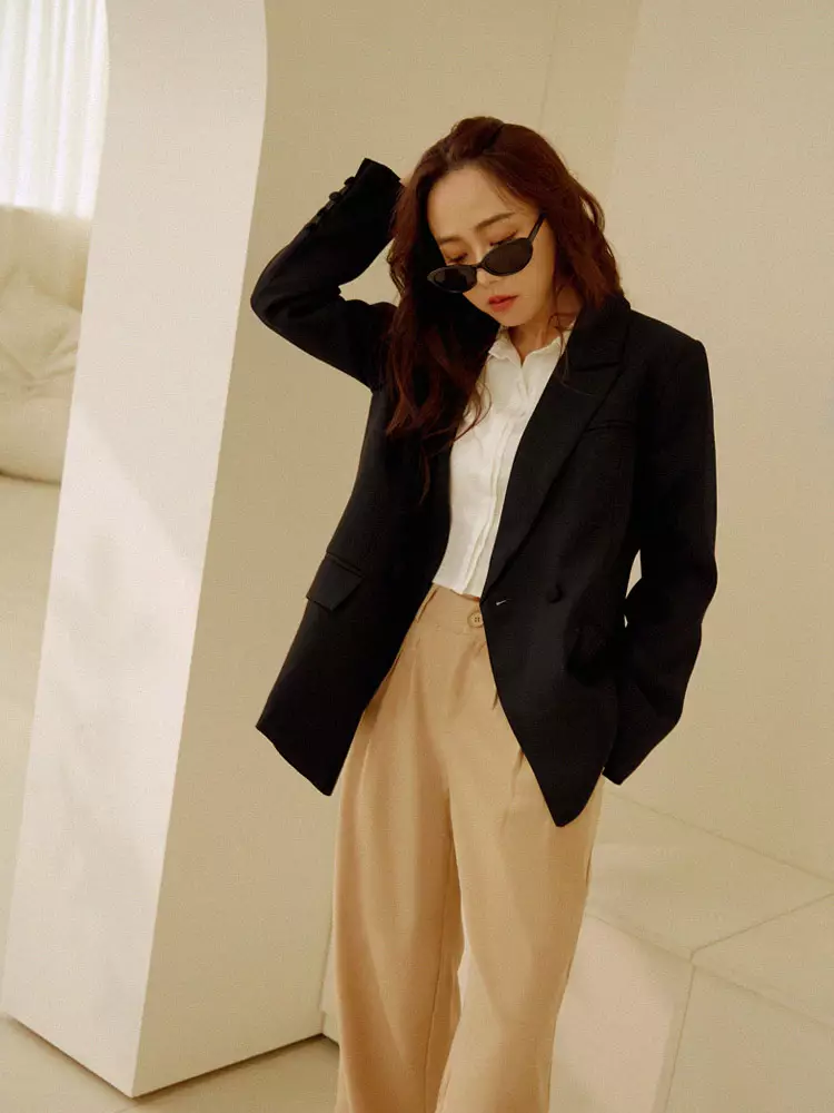 Chiffon 2025 blazer jacket