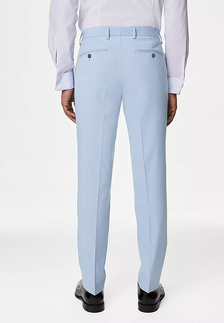 Slim Fit Stretch Suit Trousers