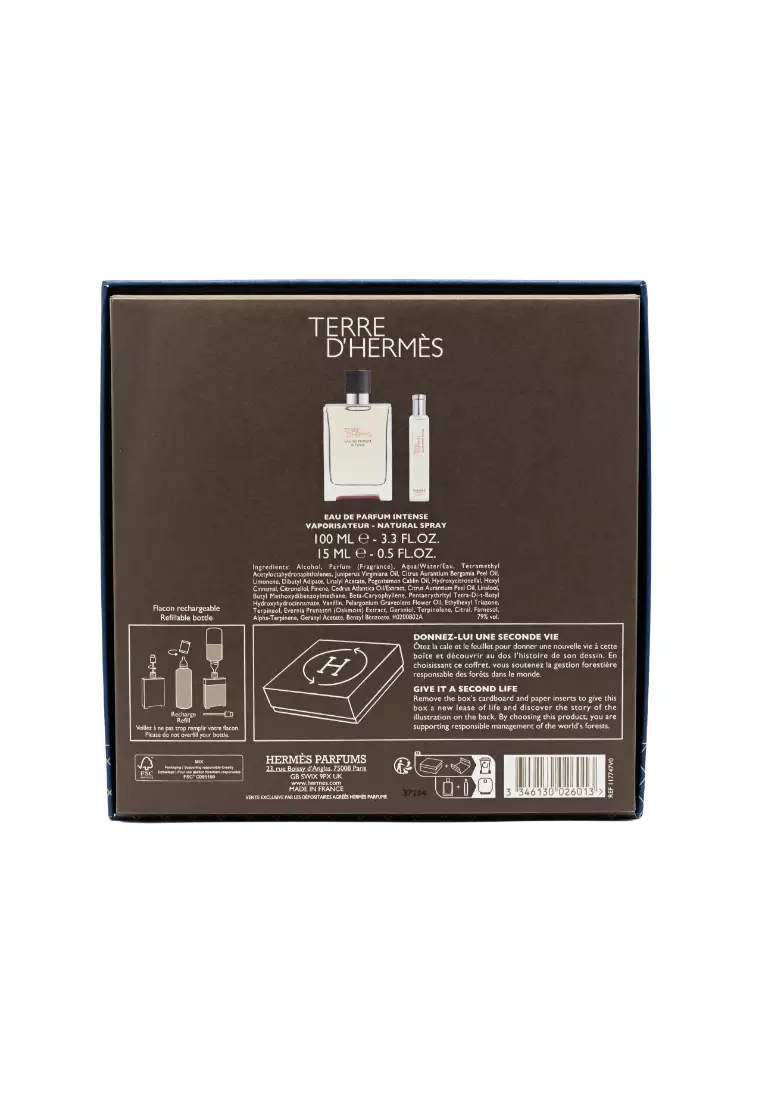 Hermès Terre d'Hermes Eau de Parfum Intense Set (2pcs)